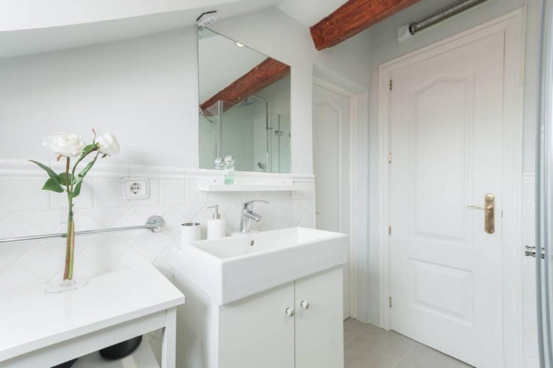 Cozy One-Bedroom Penthhouse La Latina Madrid Eksteriør bilde